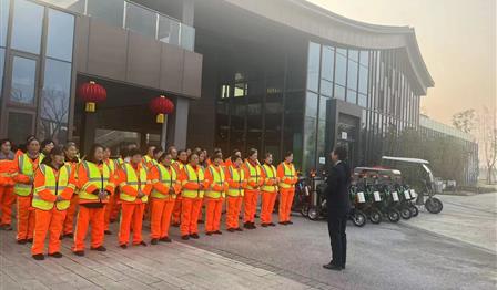 聚焦一线 | 喜迎新年“开门红”，，，，，MG不朽情缘公司顺遂入场环城生态区新签治理条约项目